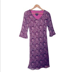 🔆 Boho Chic paisley pink dress Tristan & Iseut